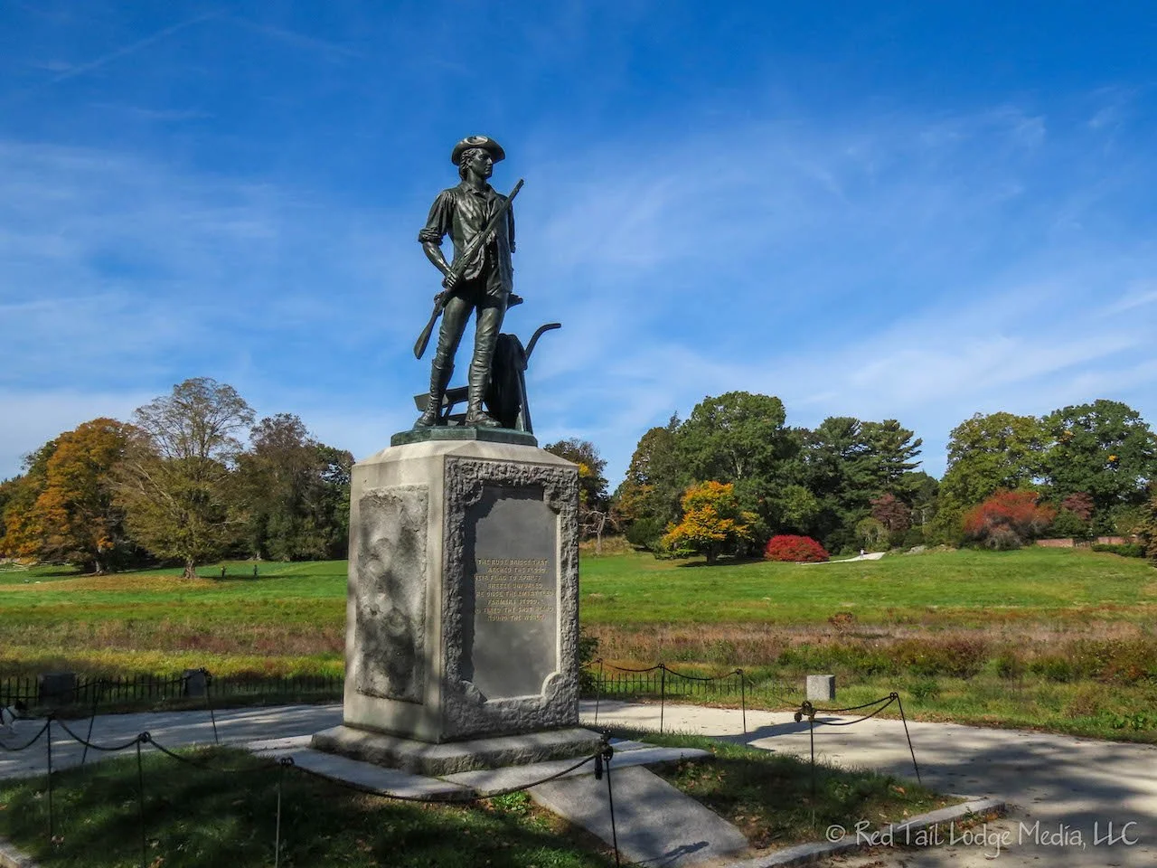 The Minute Man statue at Concord